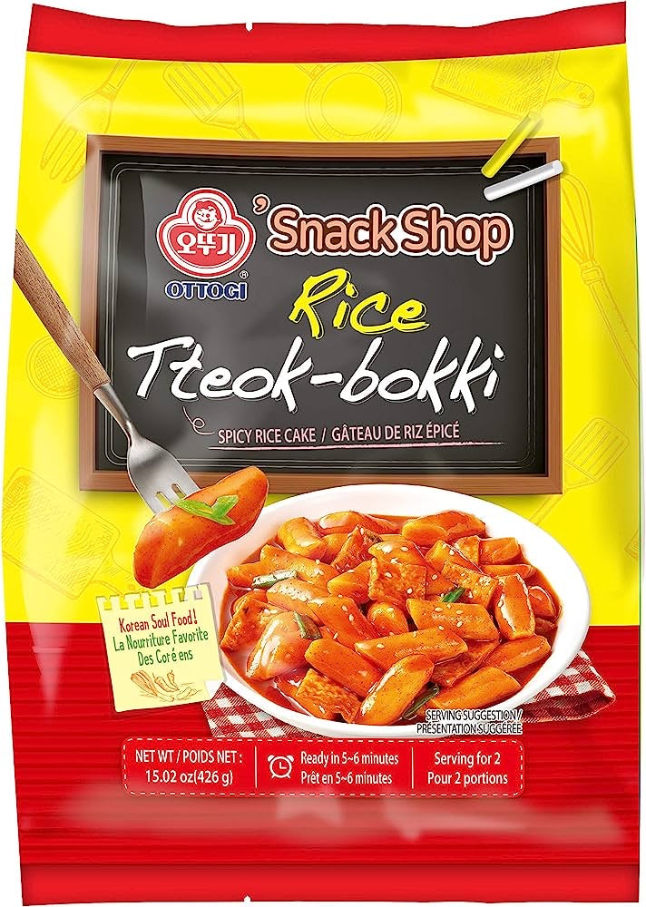 Ottogi Snack Shop Arroz Tteok-bokki
