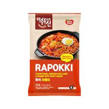 Dong Won Rapokki Rice Cake & Ramen with Spicy Sauce - 11.53oz/327g