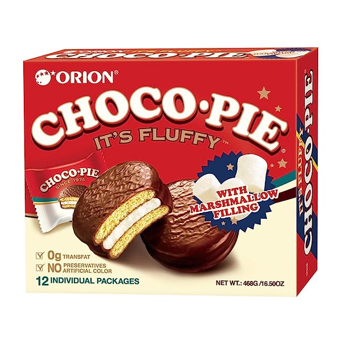 Orion Chocopie with Marshmallow Filling