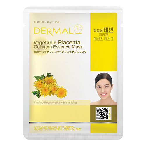 Dermal Vegetable Placenta Collagen Essence Mask