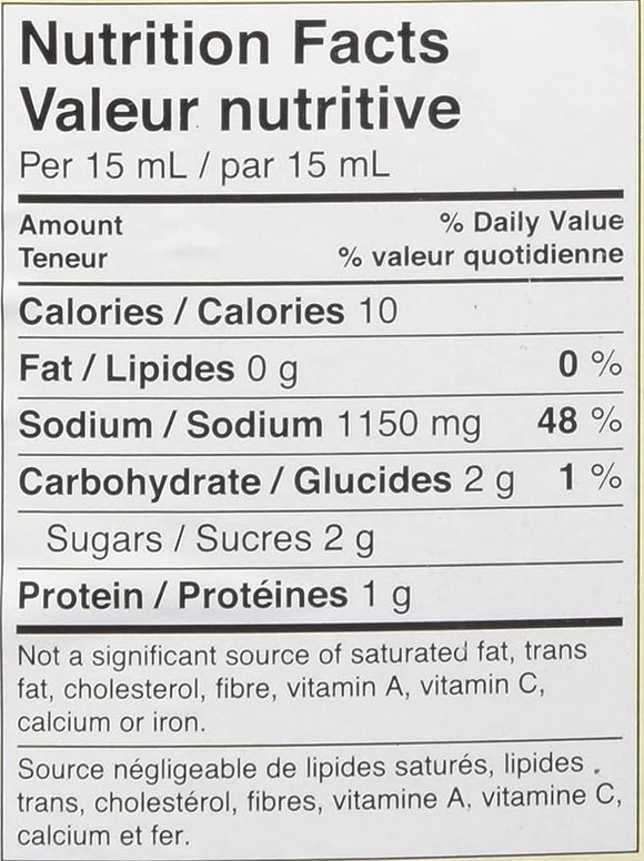 Lee Kum Kee Premium Soy Sauce - 1.9L/64oz