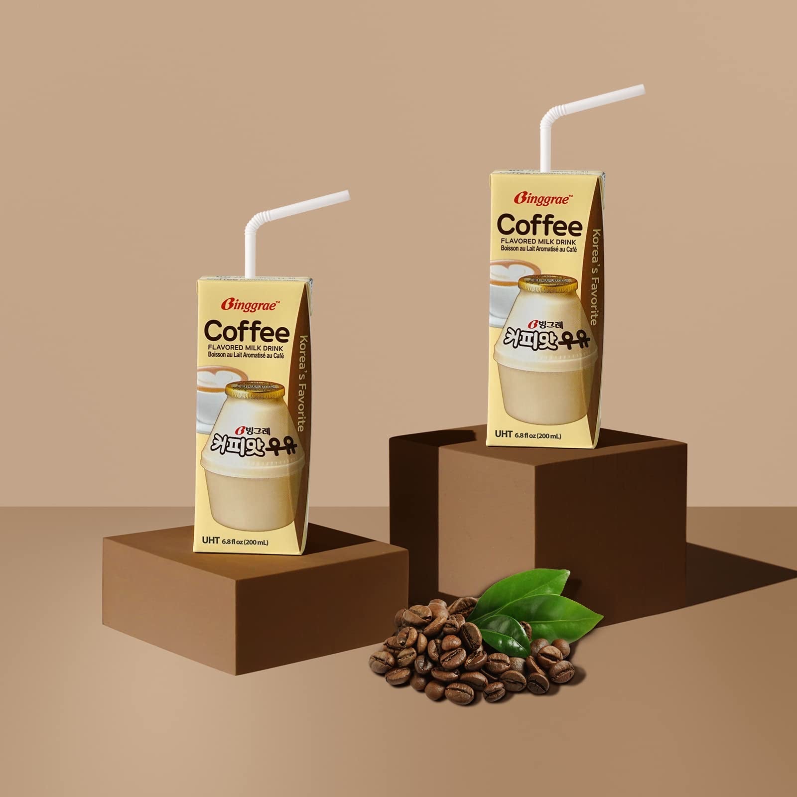 Binggrae Coffee Flavored Milk - 6 Pack | Grace Market