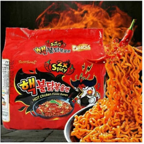 Samyang 2x Spicy Chicken Flavor Ramen - 5 Pack