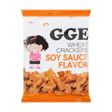 GGE Wheat Crackers Soy Sauce Flavor 80g/2.82oz
