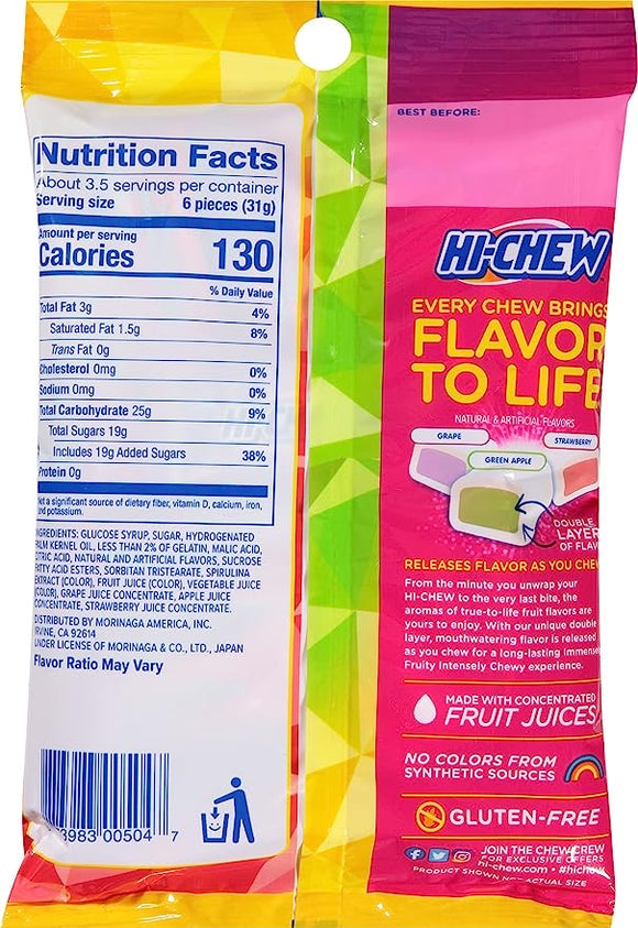 Morinaga Hi-Chew Mezcla Original - 100g/3.53oz