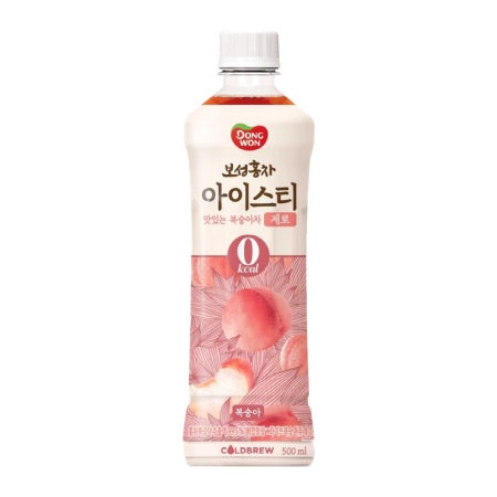 Té helado de melocotón Dongwon - 500 ml