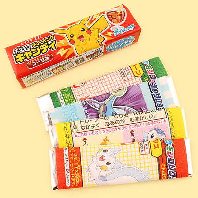 Lotte Pokemon Chewy Soda Candy Stick - 25g