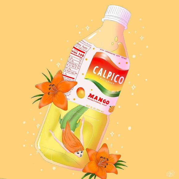 Calpico Mango - 500ml/16.9FLoz