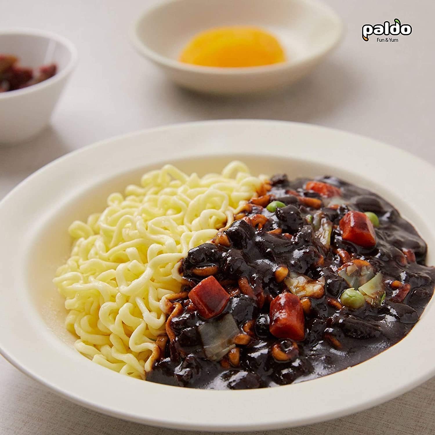 Paldo Jjajangmen Chajang Noodle with Black Sauce (4 pack) - 800g/28.2oz