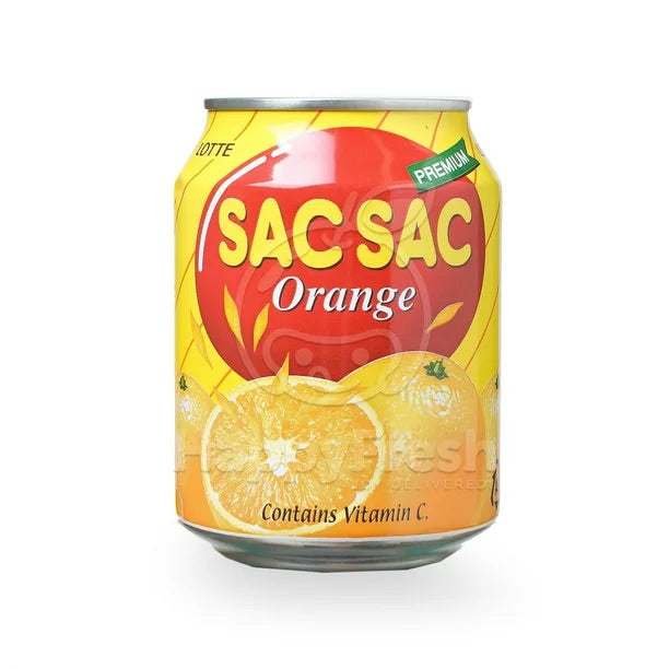Lotte Sac Sac Naranja con Vitamina C- 8.05 oz