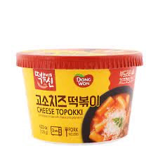 Dong Won Cheese Topokki Bowl - 4.23oz/120g