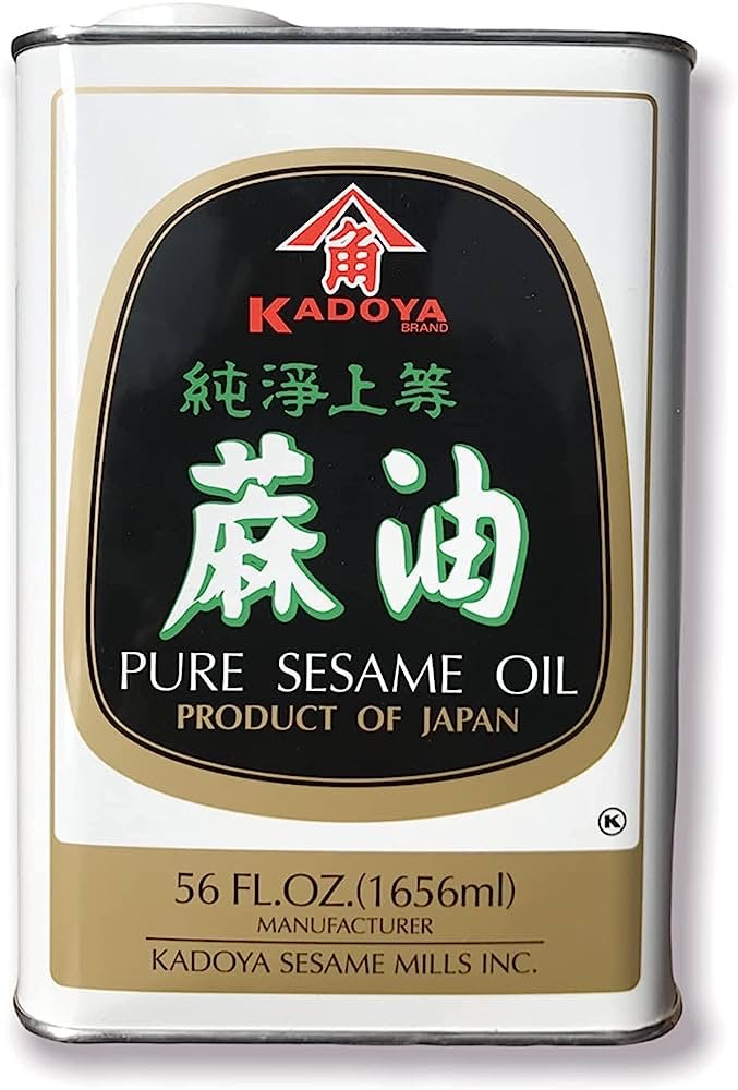 Aceite de Sésamo Kadoya - 1656ml/56 oz