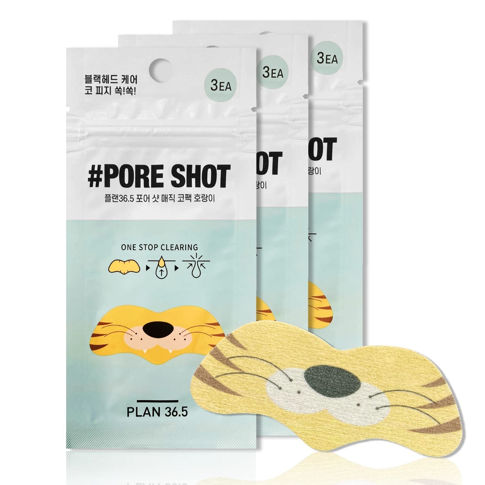 Plan 36.5 - Pore Shot Magic Nose Pack Tigre