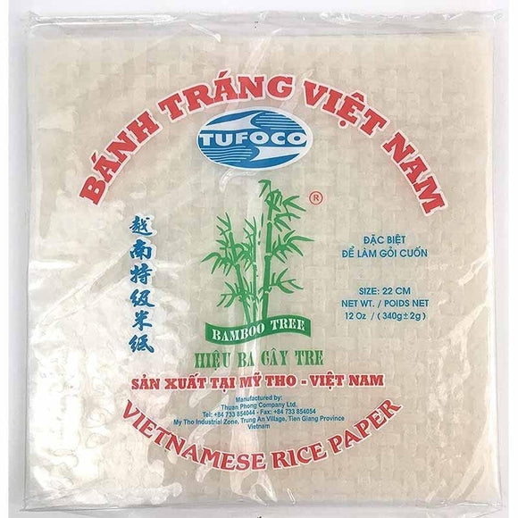 Papel de Arroz Vietnamita Tufoco (Cuadrado)