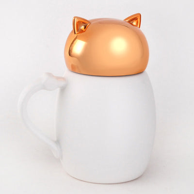 Taza de gato de cerámica Pawsitive - 0