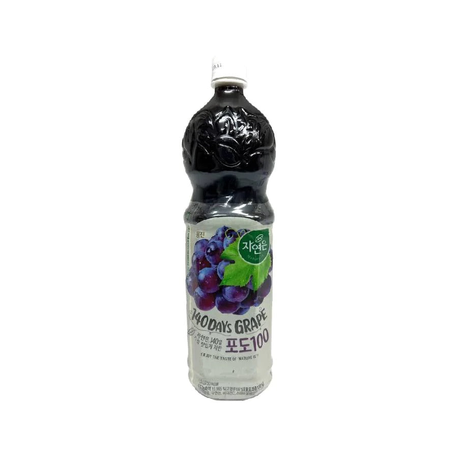 Woongjin 140 Days Grape Juice - 1.5L