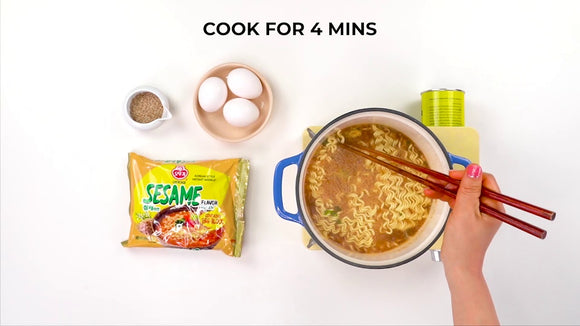 Ottogi Sesame Flavor Ramen (5 pack) - 575g/4.28oz