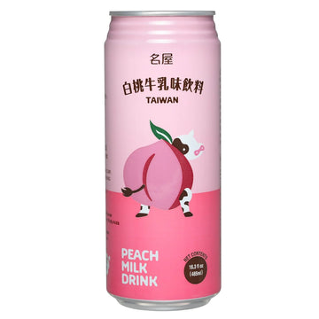 복숭아 우유 음료