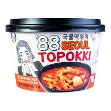 88 Seoul Gungmul Rice Cake With Hot Sauce Topokki - Grace Market
