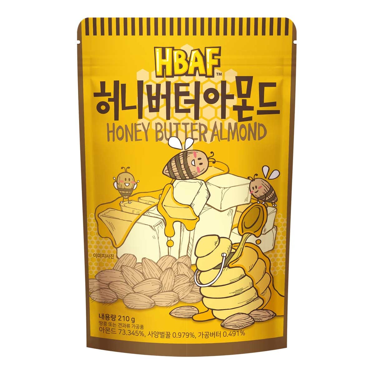 HBAF Honey Butter Almond - 210g/7.4 oz - 0