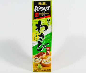 S&amp;B 와사비 (고추냉이, 글루텐 프리) (HOT) - 43g/1.52oz