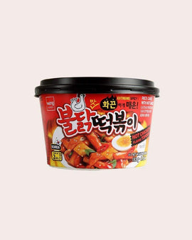 Wang Korea Rice Cake with Hot Sauce (Hot Chicken Flavor Topokki) - 183g/6.45oz