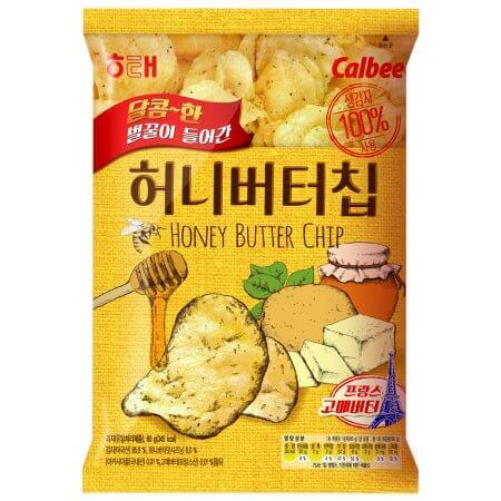 Haitai Honey Butter Chip - 120g | Grace Market