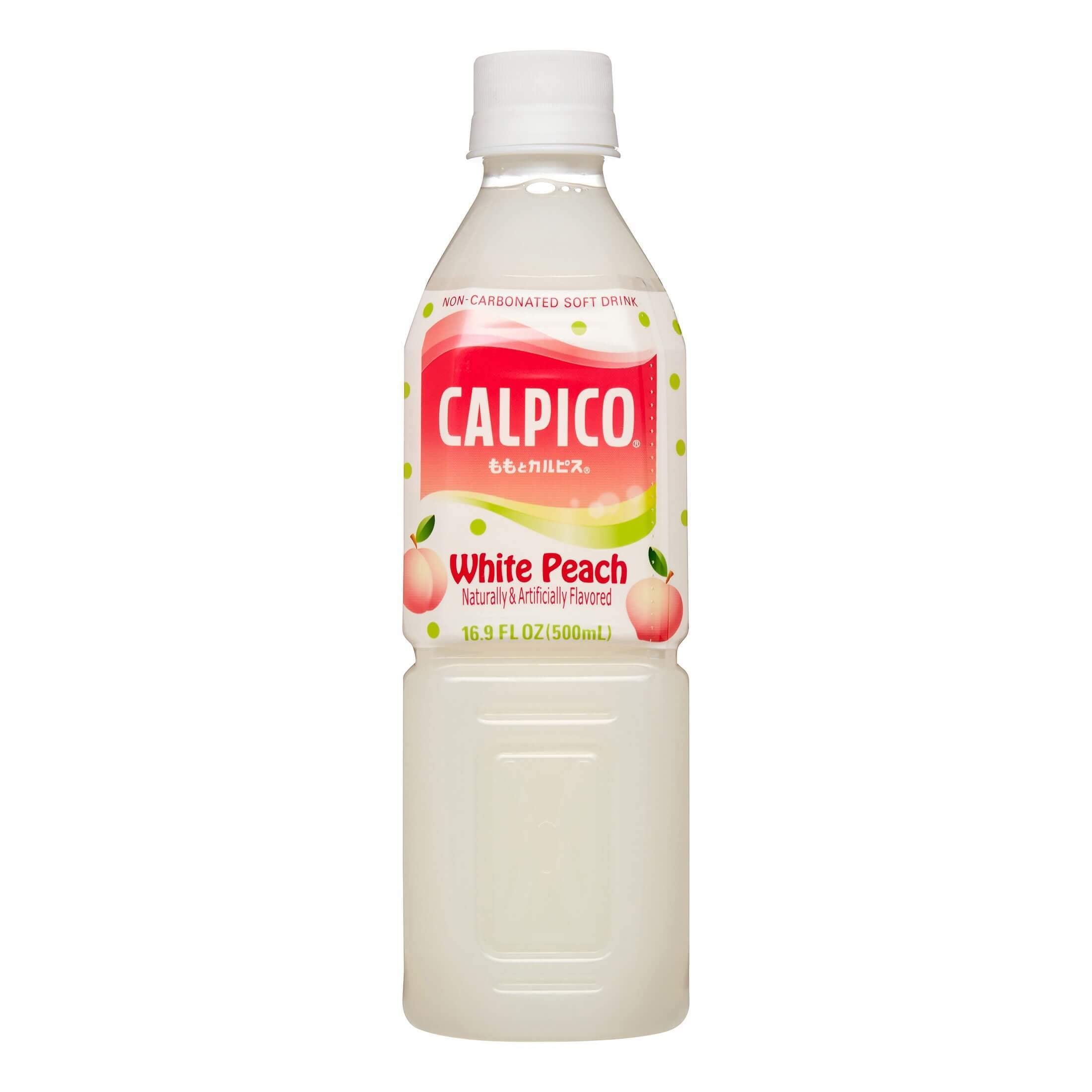 Calpico White Peach - 500ml/16.9FLoz