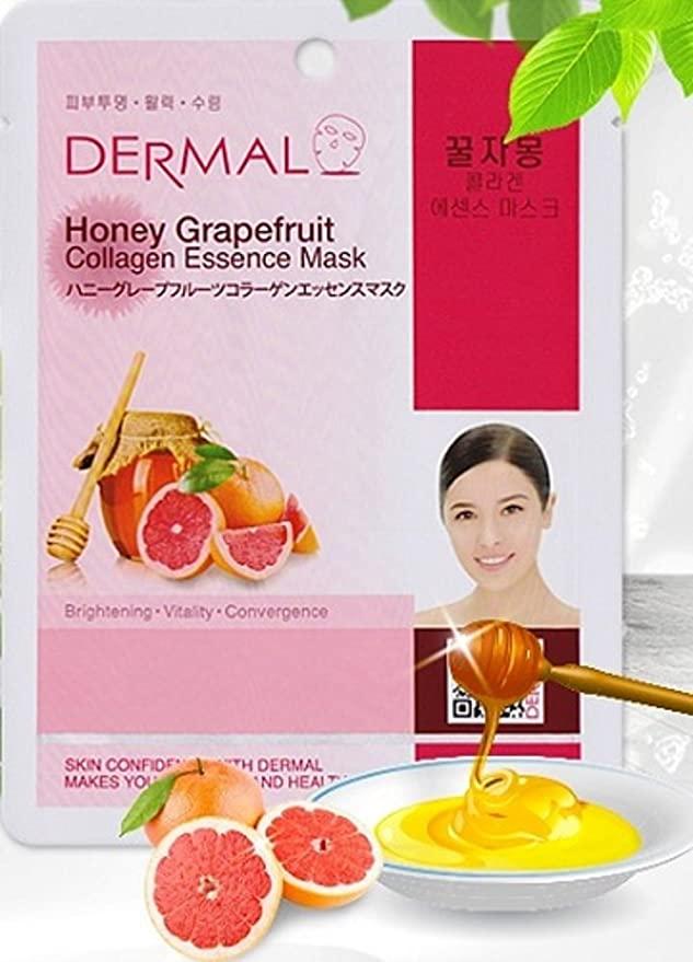 Dermal Honey Grapefruit Collagen Essence Mask