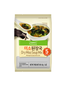 Pulmuone Dry Miso Soup Mix (5 paquetes) - 40g/1.4oz