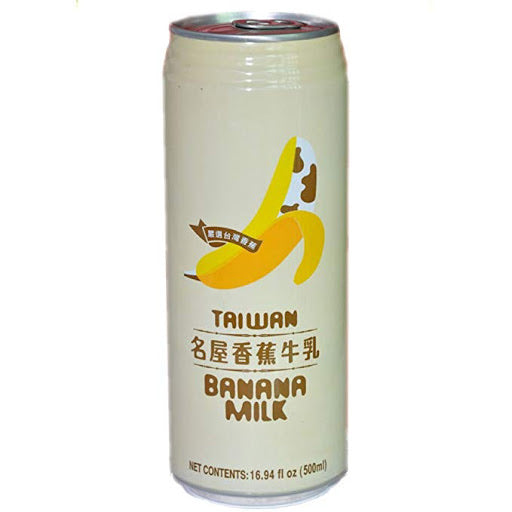 Leche de plátano de Taiwán de Famous House - 16.94 oz