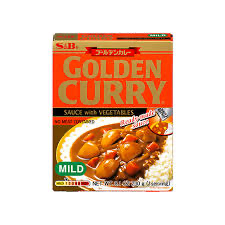 S&amp;B Salsa de curry dorada con verduras (suave) (sin carne) - 230 g/8,1 oz-1