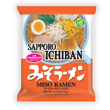 Sapporo Ichiban - Miso Ramen - Paquete de 5 17.75 oz