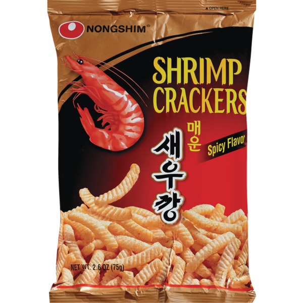 Nongshim Spicy Shrimp Flavored Cracker 75g