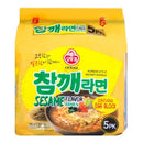 Ottogi Sesame Flavor Ramen (5 pack) - 575g/4.28oz-1