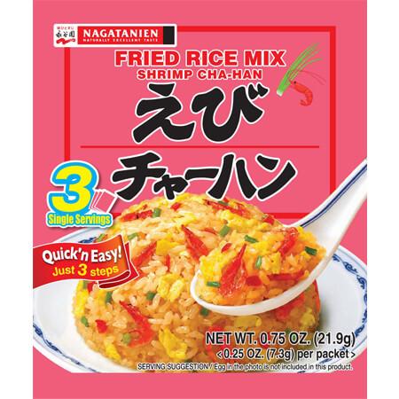 Nagatanien Fried Rice Mix (Shrimp Cha-han) - 21.9g/0.75oz