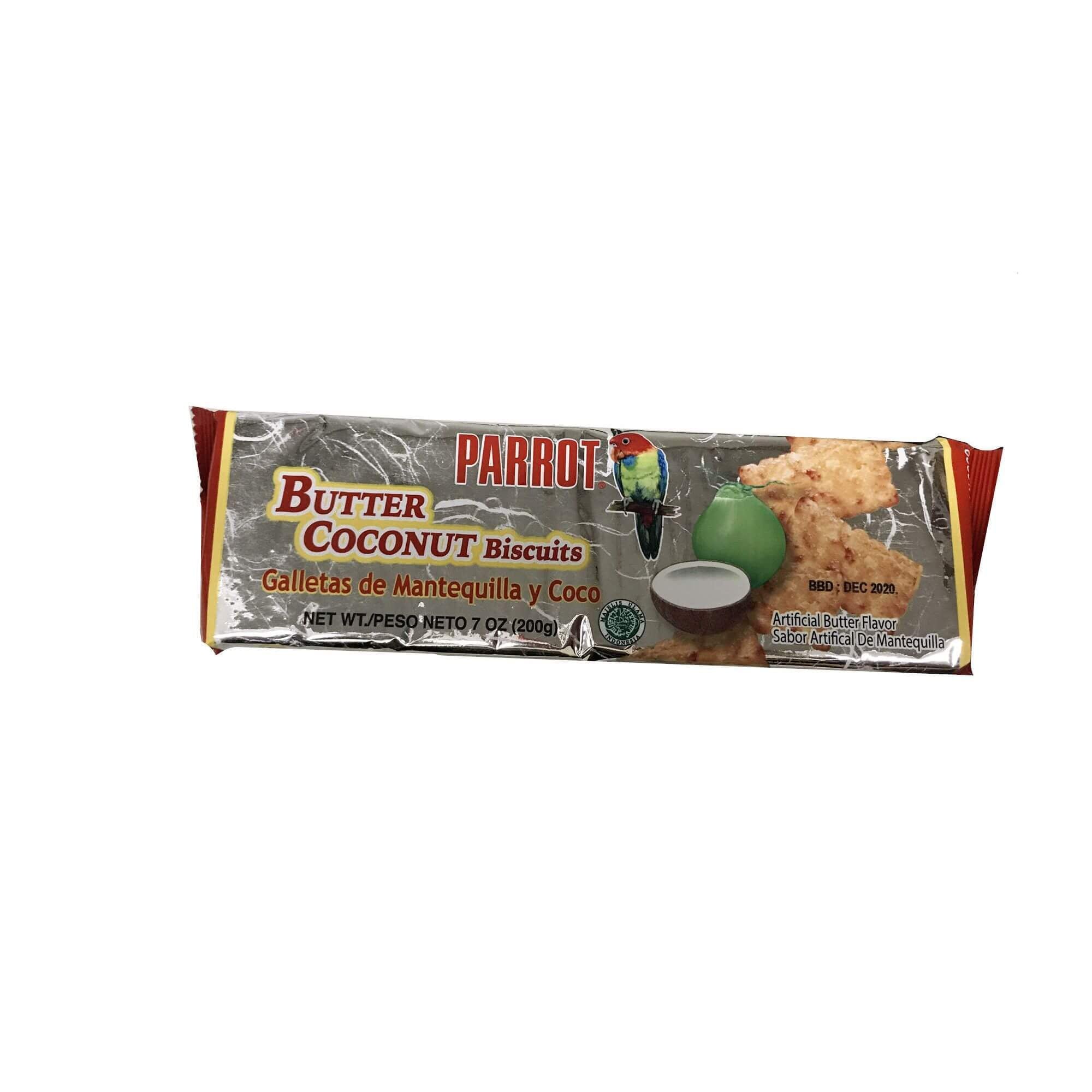 Parrot Butter Coconut Biscuits - 200g/7oz