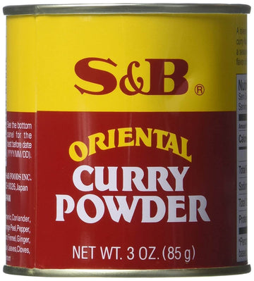 S&amp;B 오리엔탈 카레 가루 - 85g/3oz