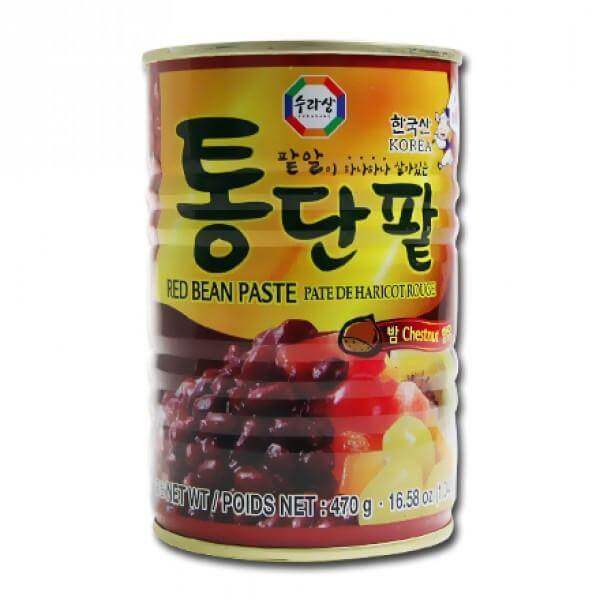 Surasang Canned Sweet Red Bean Paste - 470g/16.58oz-1