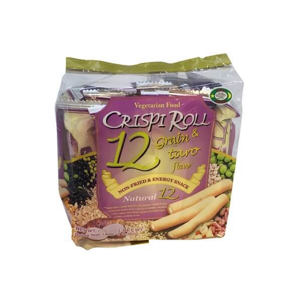 Vegetarian Food Crispi Roll Grain & Taro Flavor - 180g/6.35oz
